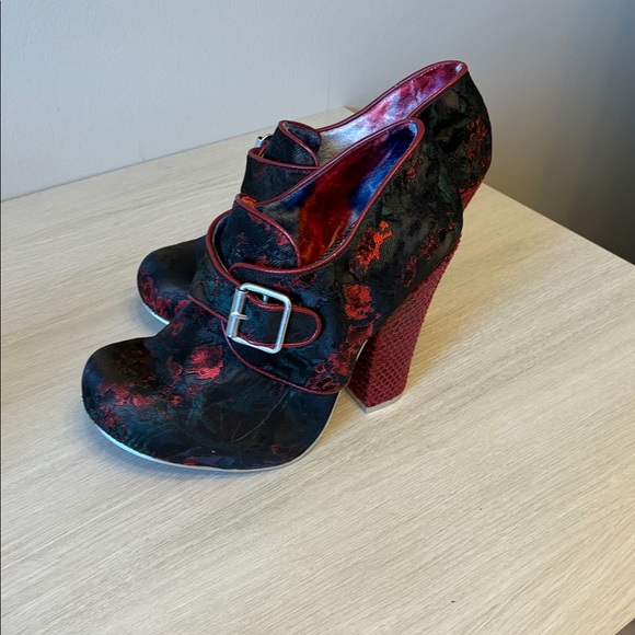 IRREGULAR CHOICE DAMEN LIZENZ Elegant Women's Floral SHOES SIZE 39 eu - Picture 7 of 8